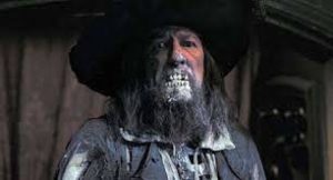 Captain Barbossa from Pirates of the Caribbean
